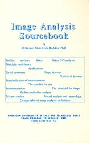Cover of: Image analysis sourcebook