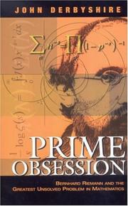 Cover of: Prime Obsession by John Derbyshire
