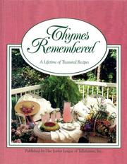 Cover of: Thymes Remembered: A Lifetime of Treasured Recipes with CD (Audio)