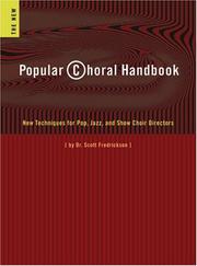 Cover of: Popular Choral Handbook