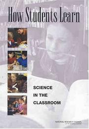 Cover of: How Students Learn: Science in the Classroom