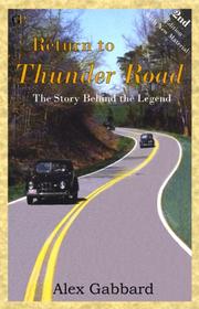 Cover of: Return to Thunder Road by Alex Gabbard