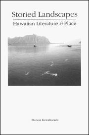 Cover of: Storied Landscapes:  Hawaiian Literature and Place