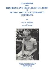 Cover of: Handbook for itinerant and resource teachers of blind and visually impaired students