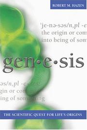 Cover of: Genesis by Robert Hazen