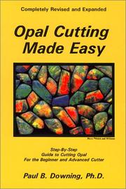 Cover of: Opal cutting made easy