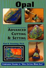 Cover of: Opal: Advanced Cutting & Setting (Jewelry Crafts)