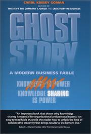 Cover of: Ghost Story | Carol Kinsey Goman