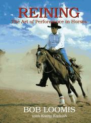 Cover of: Reining by Bob Loomis