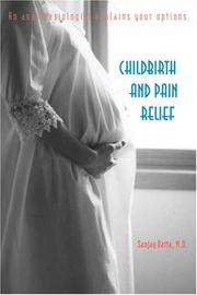 Childbirth and Pain Relief by Sanjay Datta