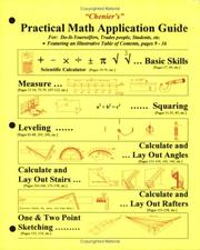 Cover of: Chenier's Practical Math Application Guide: For Do-it-yourselfers, Trades People, Students, Etc.