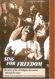 Cover of: Sing For Freedom by Guy Carawan