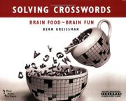 Cover of: Solving Crosswords:Brain Food-Brain Fun