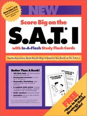 Cover of: SAT 1 In-A-Flash Flash Cards | M.Ed., Marian Sanjana