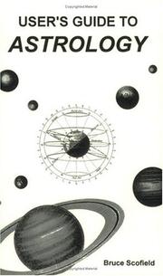 Cover of: Users Guide to Astrology