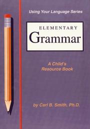 Cover of: Elementary grammar: a child's resource book