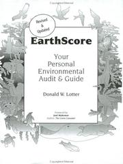 Earthscore by Donald W. Lotter