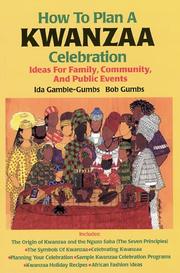 Cover of: How to plan a Kwanzaa celebration by Ida Gamble-Gumbs