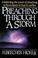 Cover of: Preaching through a storm