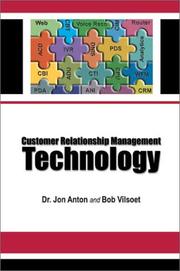Cover of: Customer Relationship Management Technology