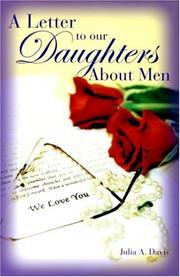 Cover of: A Letter to Our Daughters About Men