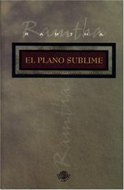 Cover of: El Plano Sublime