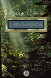 Cover of: EnseÃ±anzas selectas