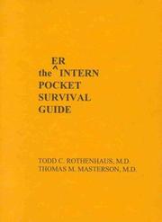 Cover of: Emergency Room Intern Pocket Survival Guide