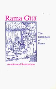 Cover of: Rama Gita: The Dialogues of Rama