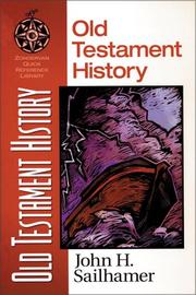 Cover of: Old Testament history