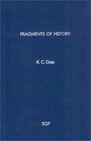 Cover of: Fragments of history