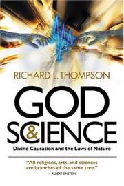 Cover of: God and Science by Richard L. Thompson