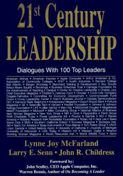 Cover of: 21st century leadership: dialogues with 100 top leaders