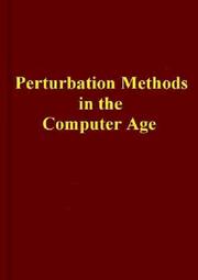 Cover of: Perturbation methods in the computer age