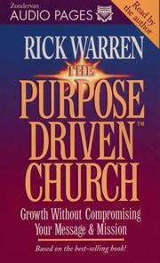 Cover of: Purpose-Driven® Church, The