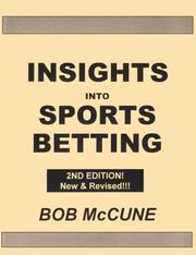 Cover of: Insights into Sports Betting (2nd Edition, New & Revised) by 