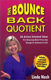 Cover of: The Bounce Back Quotient