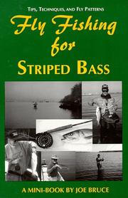 Cover of: Fly fishing for striped bass: a mini-book