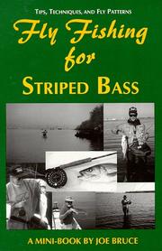 Cover of: Fly fishing for striped bass by Joe Bruce