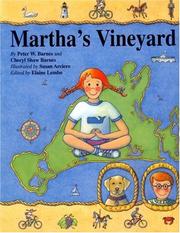 Cover of: Martha's Vineyard by Peter W. Barnes