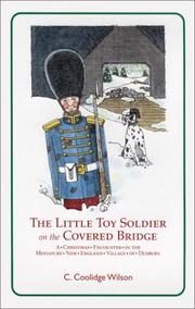 Cover of: The little toy soldier on the covered bridge: a Christmas encounter in the miniature New England village of Duxbury