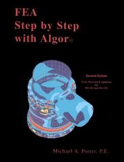 FEA step by step with Algor by Michael A. Porter