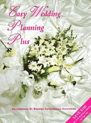 Front cover of Easy Wedding Planning Plus by Elizabeth Lluch