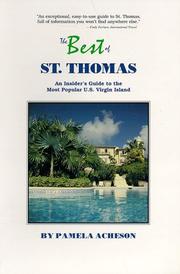 Cover of: The best of St. Thomas by Pamela Acheson