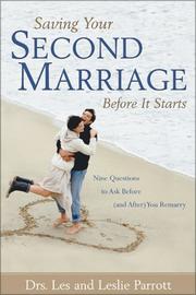 Cover of: Saving Your Second Marriage Before It Starts