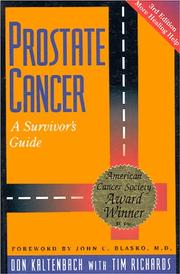 Cover of: Prostate Cancer by Donald F. Kaltenbach, Tim Richards