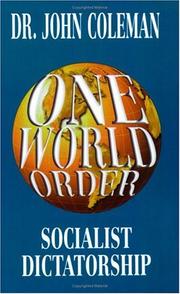 Cover of: One World Order by 