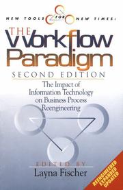 Cover of: New Tools for New Times: The Workflow Paradigm (New Tools for New Times)