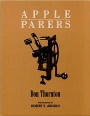 Cover of: Apple parers by Thornton, Don.