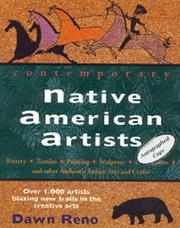 Cover of: Contemporary native American artists
